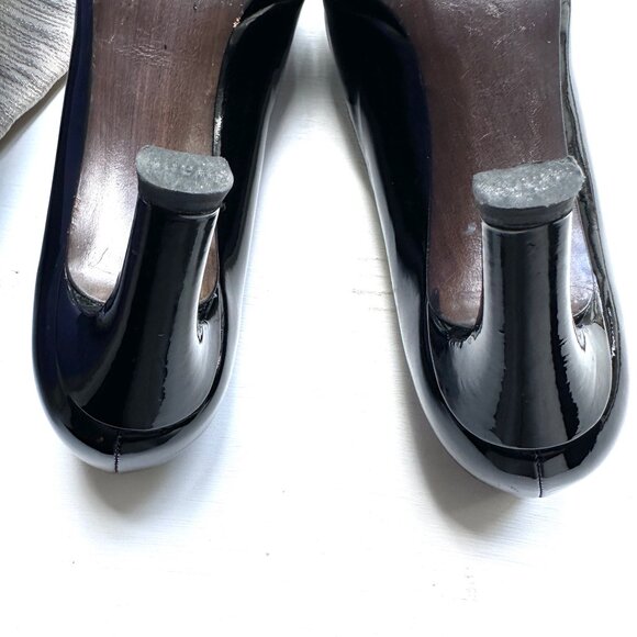 STUART WEITZMAN - Patent Leather womens Platform shoes 8.5 M w/Box - Picture 10 of 11